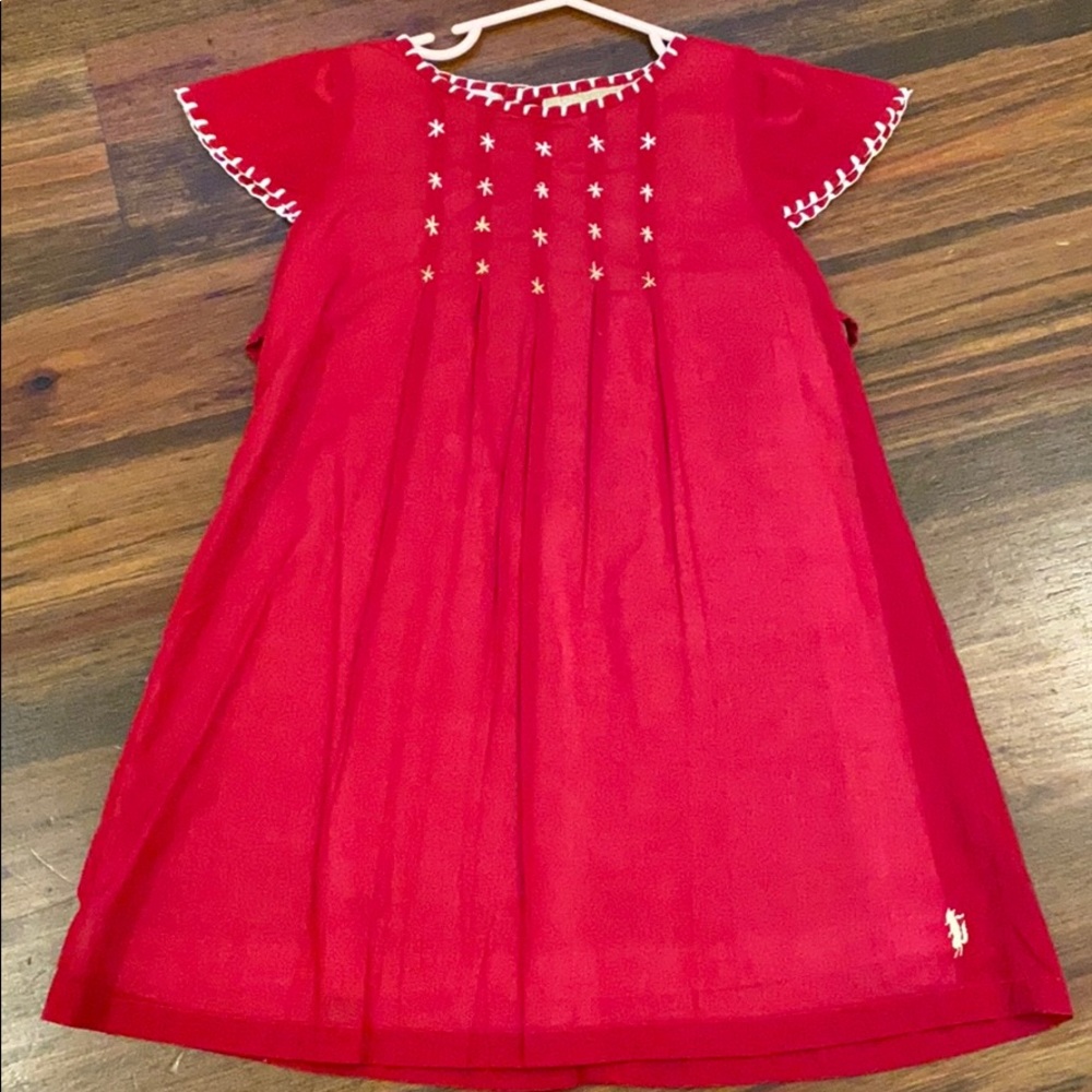 Well Dressed Wolf Red Juju size 6